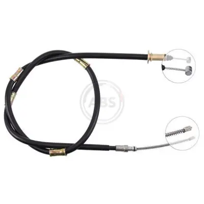 Cable de accionamiento, freno de estacionamiento A.B.S. K10917 Solo Hoy